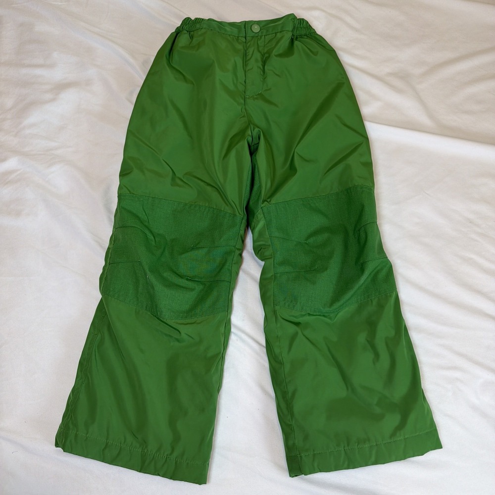 Lands End Snow Ski Green Pants Girls Boys Unisex Size 6 NWOT
